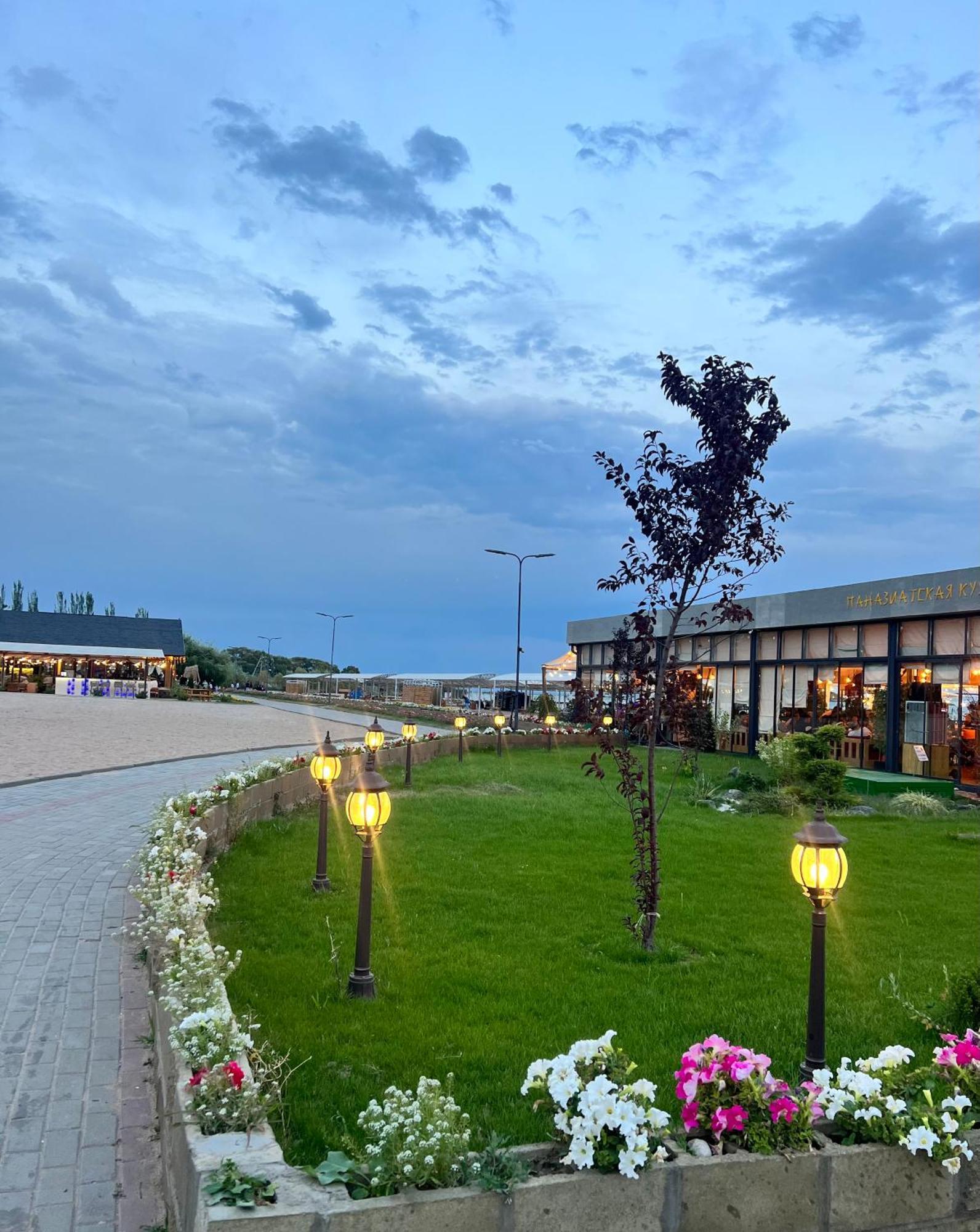 Радуга Иссык-Куль Aparthotel Chon-Sary-Oy Bagian luar foto