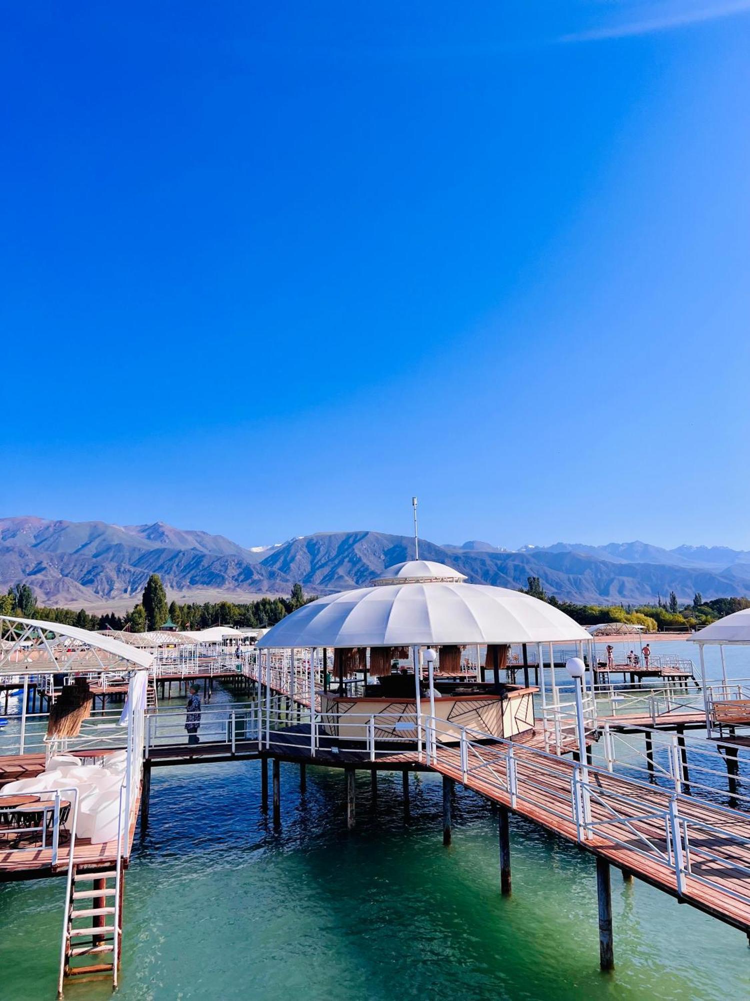 Радуга Иссык-Куль Aparthotel Chon-Sary-Oy Bagian luar foto